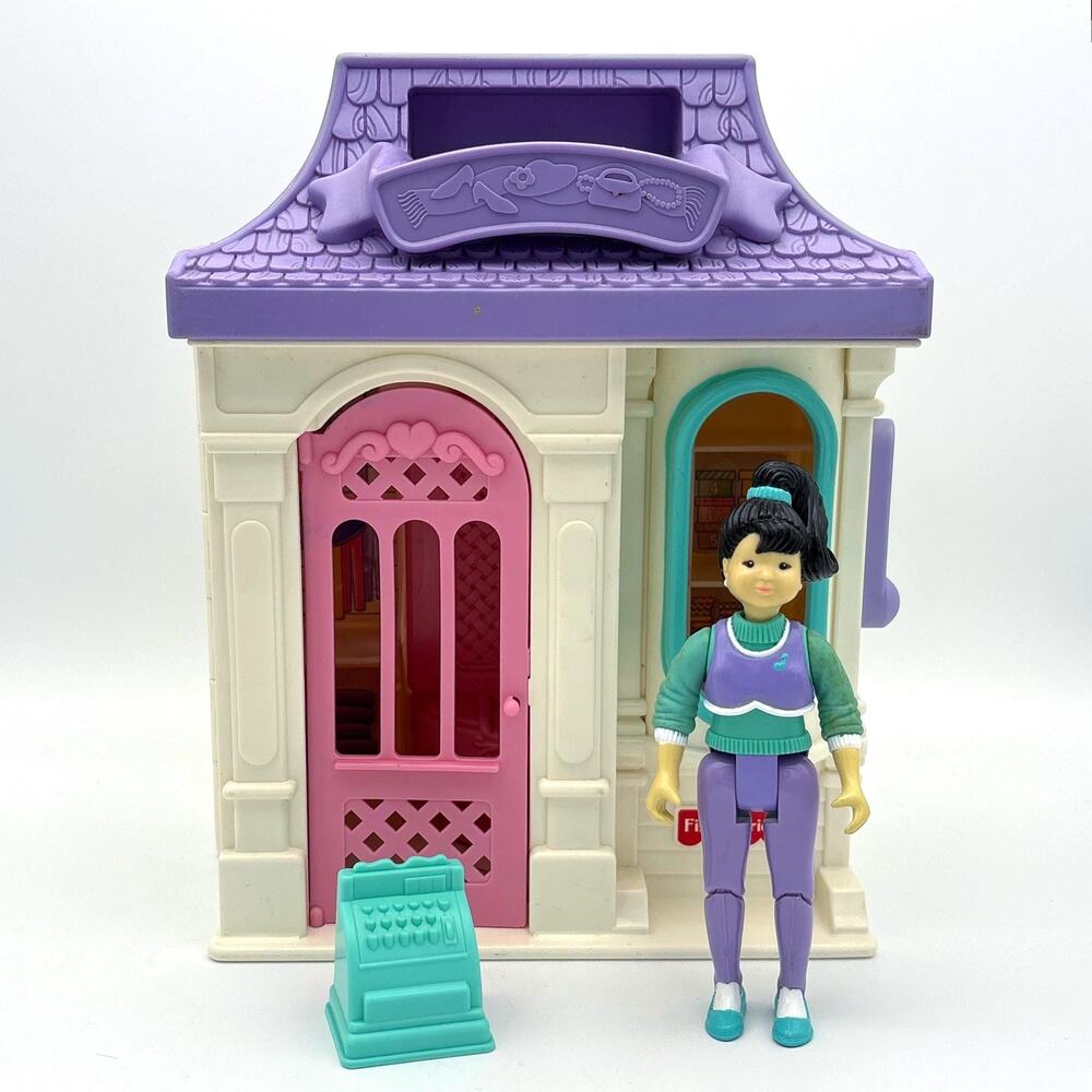 Fisher-Price Loving Family Dream Dollhouse Dress, Asian Teenager, Cash Register